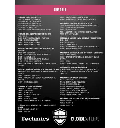 CURSO ONLINE DJ PROFESIONAL MEZCLA CON VINILOS