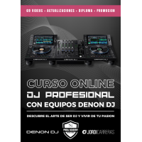 CURSO ONLINE DJ PROFESIONAL CON EQUIPOS DENON DJ