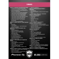 CURSO ONLINE DJ PROFESIONAL CON EQUIPOS PIONEER DJ (74 Vídeos) CURSO ONLINE DJ PROFESIONAL CON EQUIPOS PIONEER DJ (74 Vídeos)
