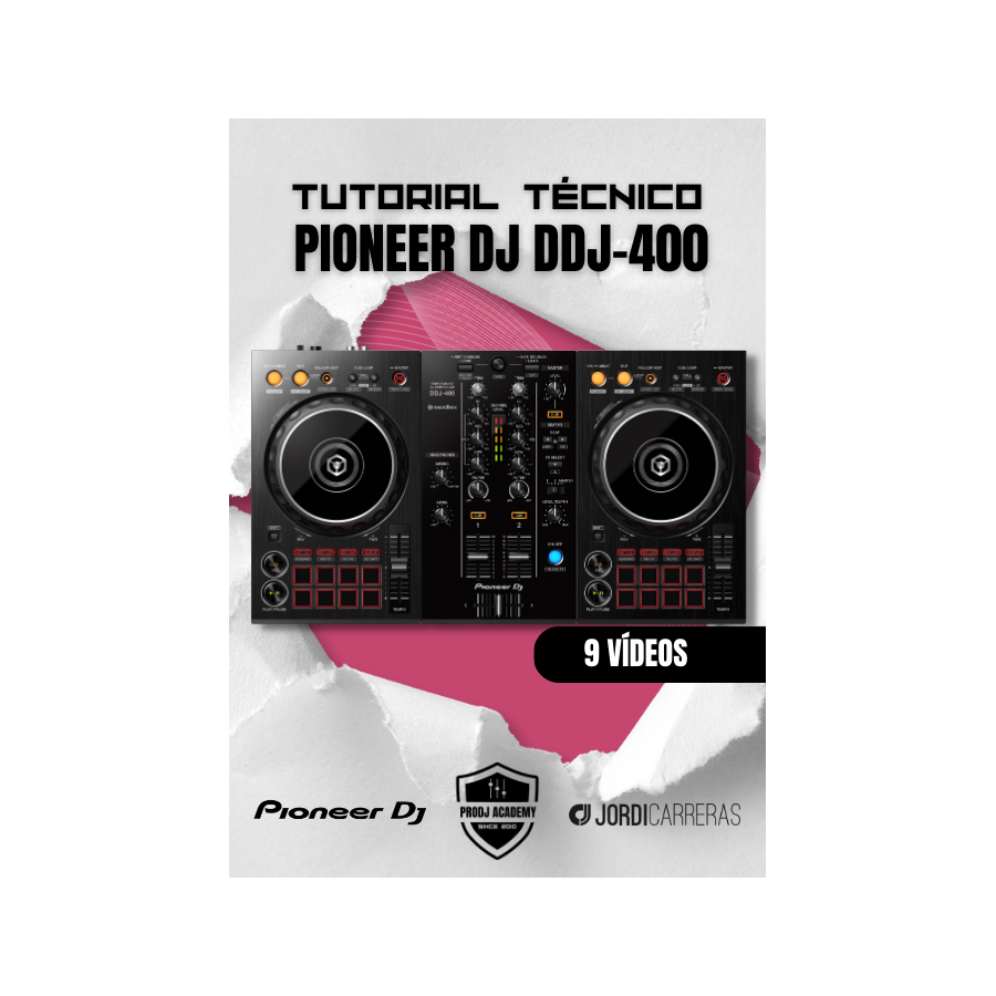 ≫ Comprar TUTORIAL TÉCNICO PIONEER DJ DDJ-400 - 19 €