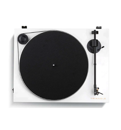 TRIANGLE TURNTABLE BLANCO