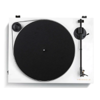 TRIANGLE TURNTABLE BLANCO