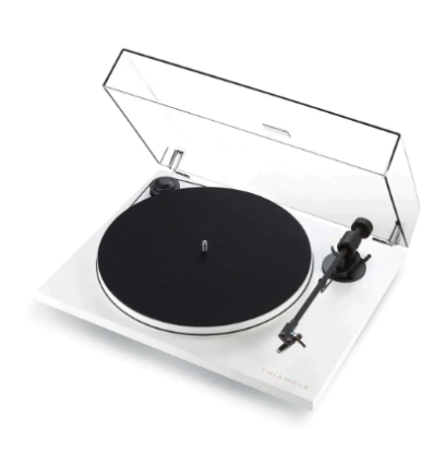 TRIANGLE TURNTABLE BLANCO