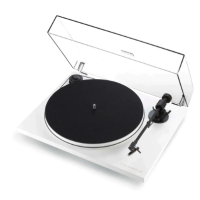 TRIANGLE TURNTABLE BLANCO