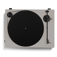 TRIANGLE TURNTABLE GRIS