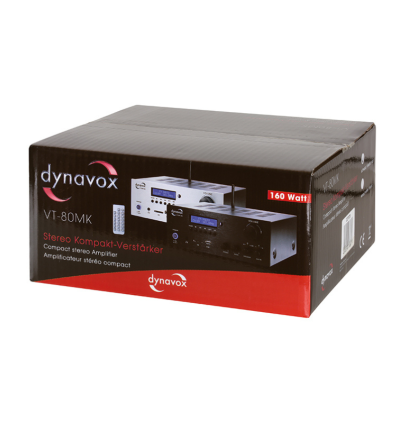 DYNAVOX ELECTRONICA VT-80MKII AMPLIFICADOR ESTERO BLUETOOTH