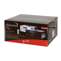 DYNAVOX ELECTRONICA VT-80MKII AMPLIFICADOR ESTERO BLUETOOTH DYNAVOX ELECTRONICA VT-80MKII AMPLIFICADOR ESTERO BLUETOOTH