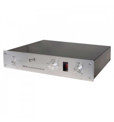 DYNAVOX ELECTRONICA TPR-43 PRE-AMPLIFICADOR VALVULAS SILVER