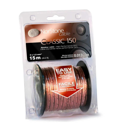 Comprar NORSTONE CABLE CABLE CL150 2x1,5 -15MTS."BLISTER" - 29.90 €