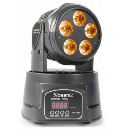 BEAMZ 150.530 MHL90 MINI CABEZA MOVIL WASH 18W comprar barato