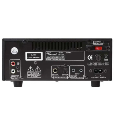 ≫ Comprar VINCENT CD-200 BLACK - 999 € | Profesional DJ®