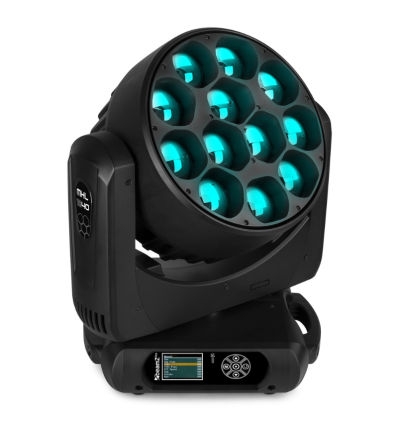 BEAMZ 150.101 MHL1240 CABEZA MOVIL LED ZOOM 12X40W 2 PIEZAS