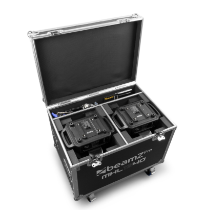 BEAMZ 150.105 MHL1940 CABEZA MÓVIL LED ZOOM 19X40W 2 UNIDADES