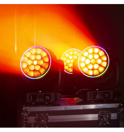 BEAMZ 150.105 MHL1940 CABEZA MÓVIL LED ZOOM 19X40W 2 UNIDADES
