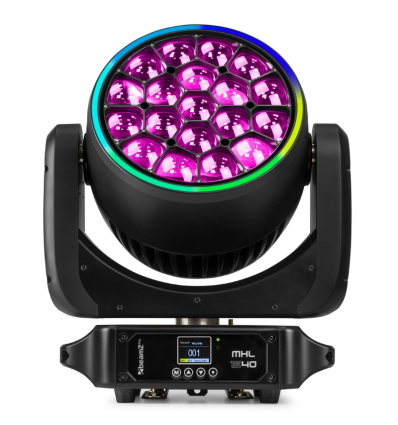 BEAMZ 150.106 MHL1940 CABEZA MÓVIL LED ZOOM 19X40W - 2095 €