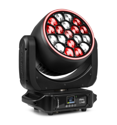 BEAMZ 150.106 MHL1940 CABEZA MÓVIL LED ZOOM 19X40W - 2095 €