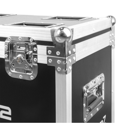 BEAMZ MHL1912 MOVING HEAD WASH CON ZOOM 2PCS EN FLIGHTCASE