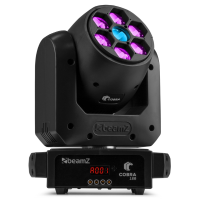 BEAMZ 150.434 COBRA 160 SPOT CABEZA MÓVIL 100W CON 6X 10W B-EYE