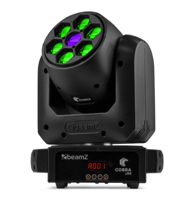 BEAMZ 150.434 COBRA 160 SPOT CABEZA MÓVIL 100W CON 6X 10W B-EYE