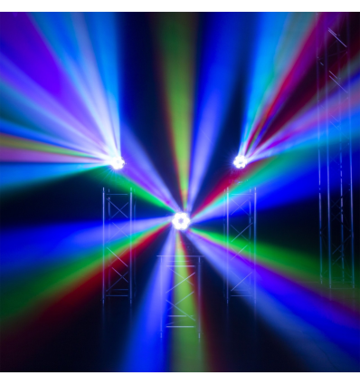 BEAMZ 150.434 COBRA 160 SPOT CABEZA MÓVIL 100W CON 6X 10W B-EYE