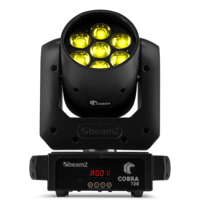 BEAMZ 150.436 COBRA 720 CABEZA MÓVIL WASH 7X 20W CON ZOOM
