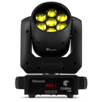 BEAMZ 150.436 COBRA 720 CABEZA MÓVIL WASH 7X 20W CON ZOOM