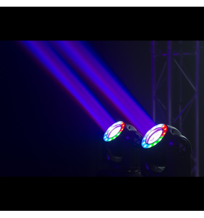 BEAMZ 150.445 PANTHER 60R LED BEAM CON ANILLO DE LED - 199.95 €