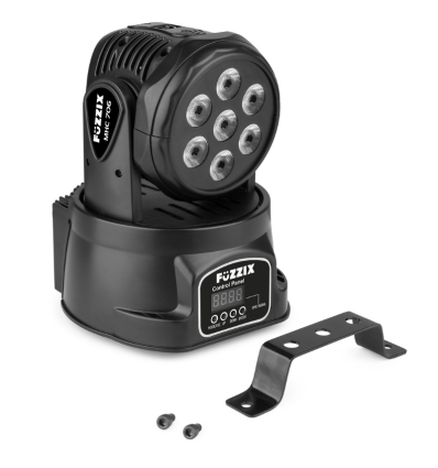 FUZZIX 150.511 MHC706 CABEZA MOVIL WASH 7X 6W RGBW - 119.95 €