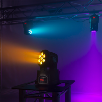 FUZZIX 150.511 MHC706 CABEZA MOVIL WASH 7X 6W RGBW - 119.95 €