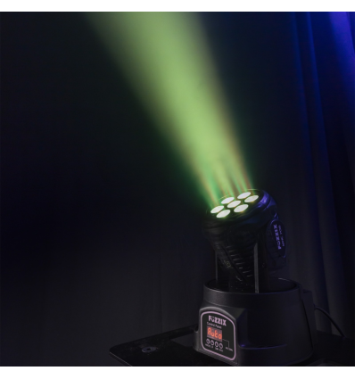 FUZZIX 150.511 MHC706 CABEZA MOVIL WASH 7X 6W RGBW - 119.95 €