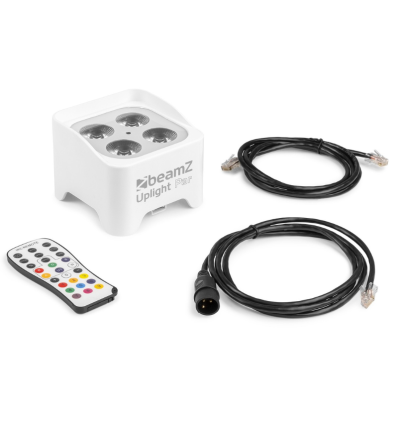 BEAMZ 150.581 BBP90W FOCO UPLIGHT A BATERÍA 4X 4W BLANCO