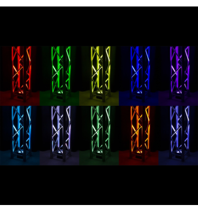 BEAMZ 150.581 BBP90W FOCO UPLIGHT A BATERÍA 4X 4W BLANCO