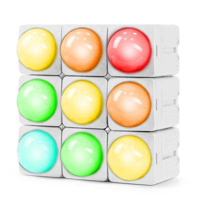 BEAMZ 150.641 KUBE20WH LUCES LINKEABLES A BATERÍA PARA EXTERIOR