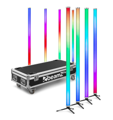 BEAMZ 150.659 KRATOS CONJUNTO TUBOS LED RGBW, 8 UNIDADES