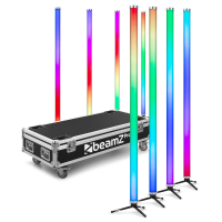 BEAMZ 150.659 KRATOS CONJUNTO TUBOS LED RGBW, 8 UNIDADES