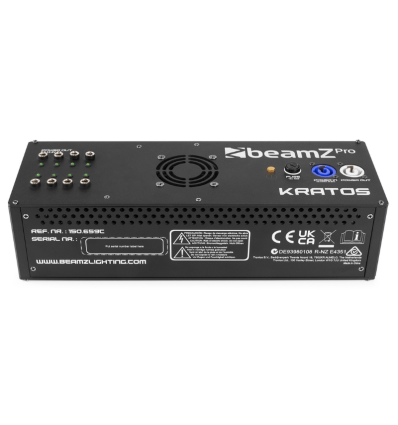 BEAMZ 150.659 KRATOS CONJUNTO TUBOS LED RGBW, 8 UNIDADES