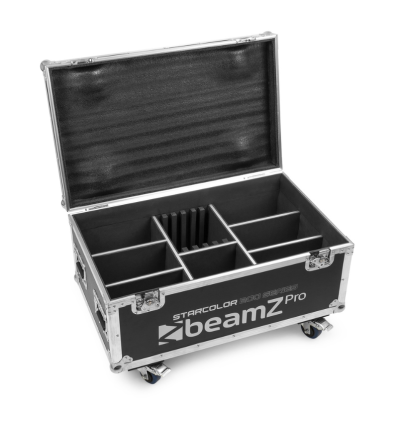 BEAMZ 150.739 FL200 FLIGHTCASE PARA 6PCS STAR-COLOR 200 Y 205