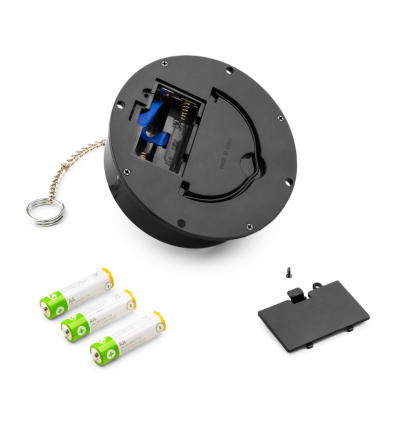 FUZZIX 151.334 MB20ML BOLA DE DISCO CON MOTOR 18 LEDS, 20 CM