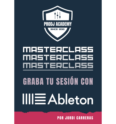 GRABA TU SESIÓN CON ABLETON LIVE