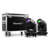 BEAMZ PRO IGNITE300LED CABEZA MÓVIL BSW 2PCS EN FLIGHTCASE