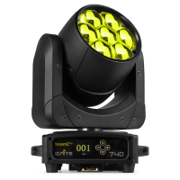 BEAMZ PRO 152.120 IGNITE740 CABEZA MÓVIL WASH CON ZOOM 7X40W
