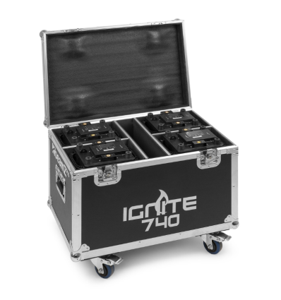 BEAMZ PRO 152.123 FC740I4 FLIGHTCASE PARA 4X IGNITE740 - 399 €