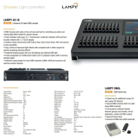 LAMPY LAMPY 40 1U CONSOLA DMX CON 40 FADERS Y 1 UNIVERSO LAMPY LAMPY 40 1U CONSOLA DMX CON 40 FADERS Y 1 UNIVERSO