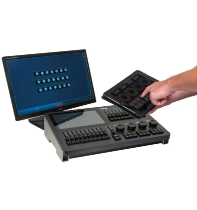 LAMPY 154.014 20 2U CONSOLA DMX CON 20 FADERS Y 2 UNIVERSOS