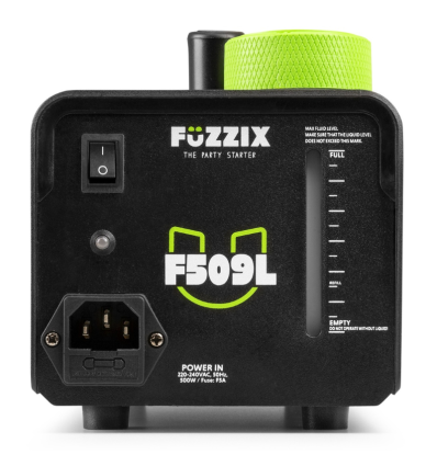 FUZZIX 160.310 F509L MÁQUINA DE HUMO PARTY 9 LEDS RGB - 59.95 €