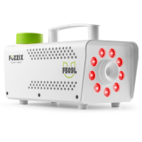FUZZIX F509LW MÁQUINA DE HUMO PARTY 9 LEDS RGB EDICIÓN BLANCA