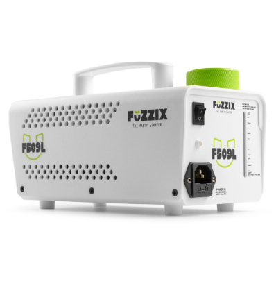 FUZZIX F509LW MÁQUINA DE HUMO PARTY 9 LEDS RGB EDICIÓN BLANCA