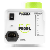 FUZZIX F509LW MÁQUINA DE HUMO PARTY 9 LEDS RGB EDICIÓN BLANCA