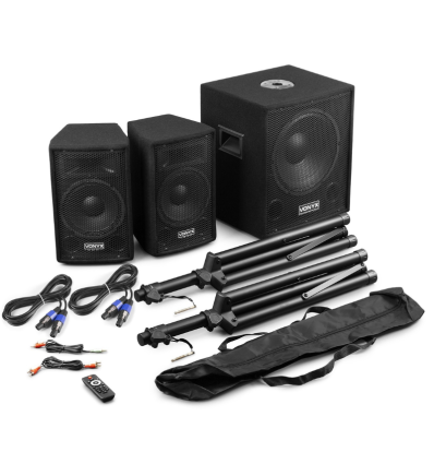VONYX 170.112 VX0812BT 2.1 CONJUNTO ALTAVOCES ACTIVOS 12”