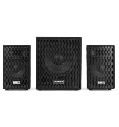 VONYX 170.112 VX0812BT 2.1 CONJUNTO ALTAVOCES ACTIVOS 12”